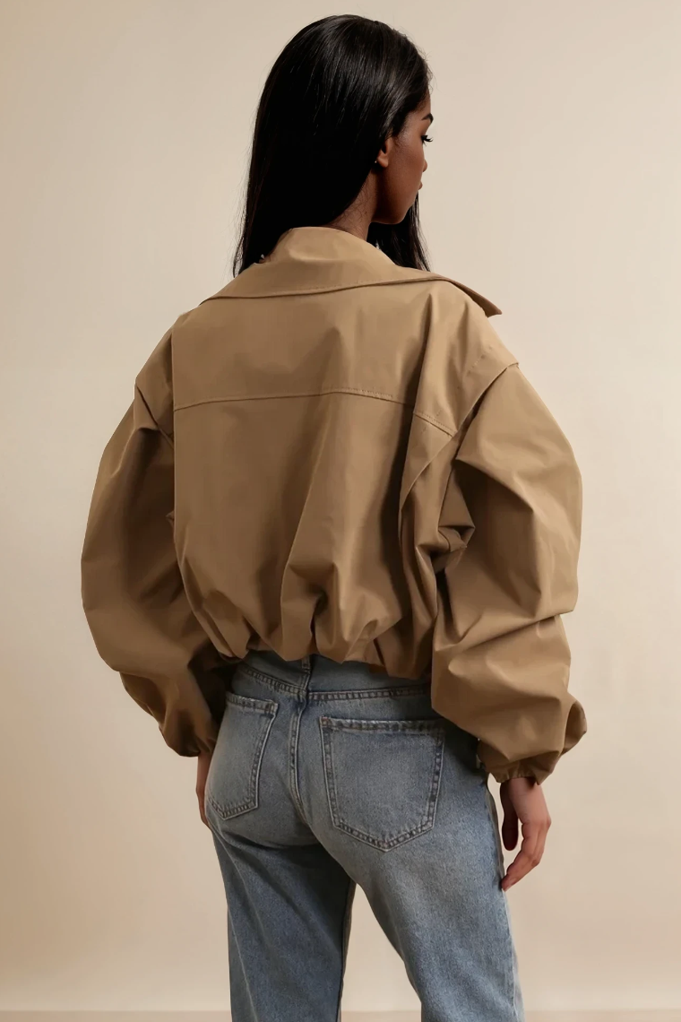 The Trench Crop - camel