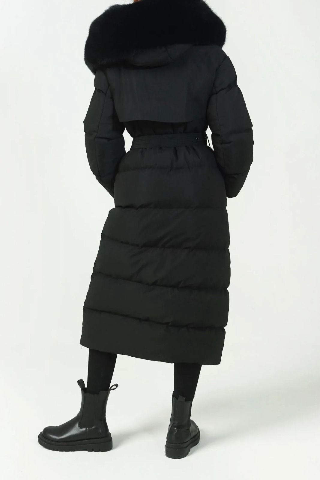 Black Belted Winterjacket