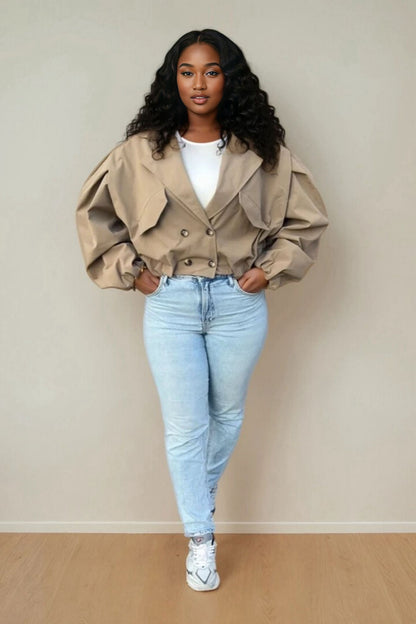 The Trench Crop - camel