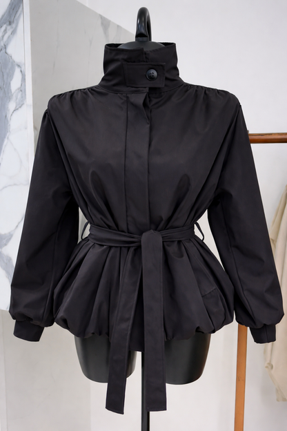 Snatched Black Jacket