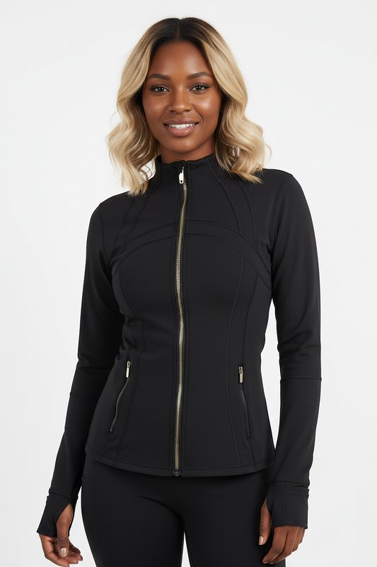 Active Babe Set Long (Black/Gold)