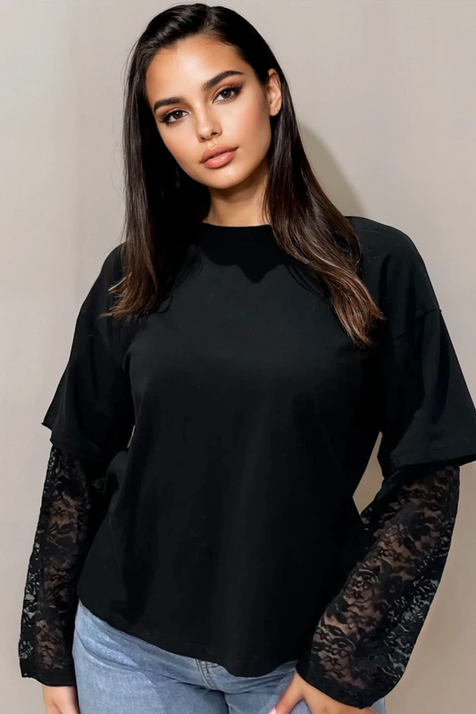 Lace Casual Tee