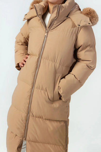 Camel Puffer Jacket