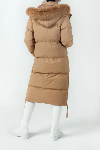 Camel Puffer Jacket