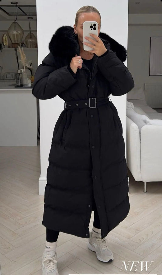 Black Belted Winterjacket